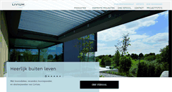 Desktop Screenshot of livium.nl
